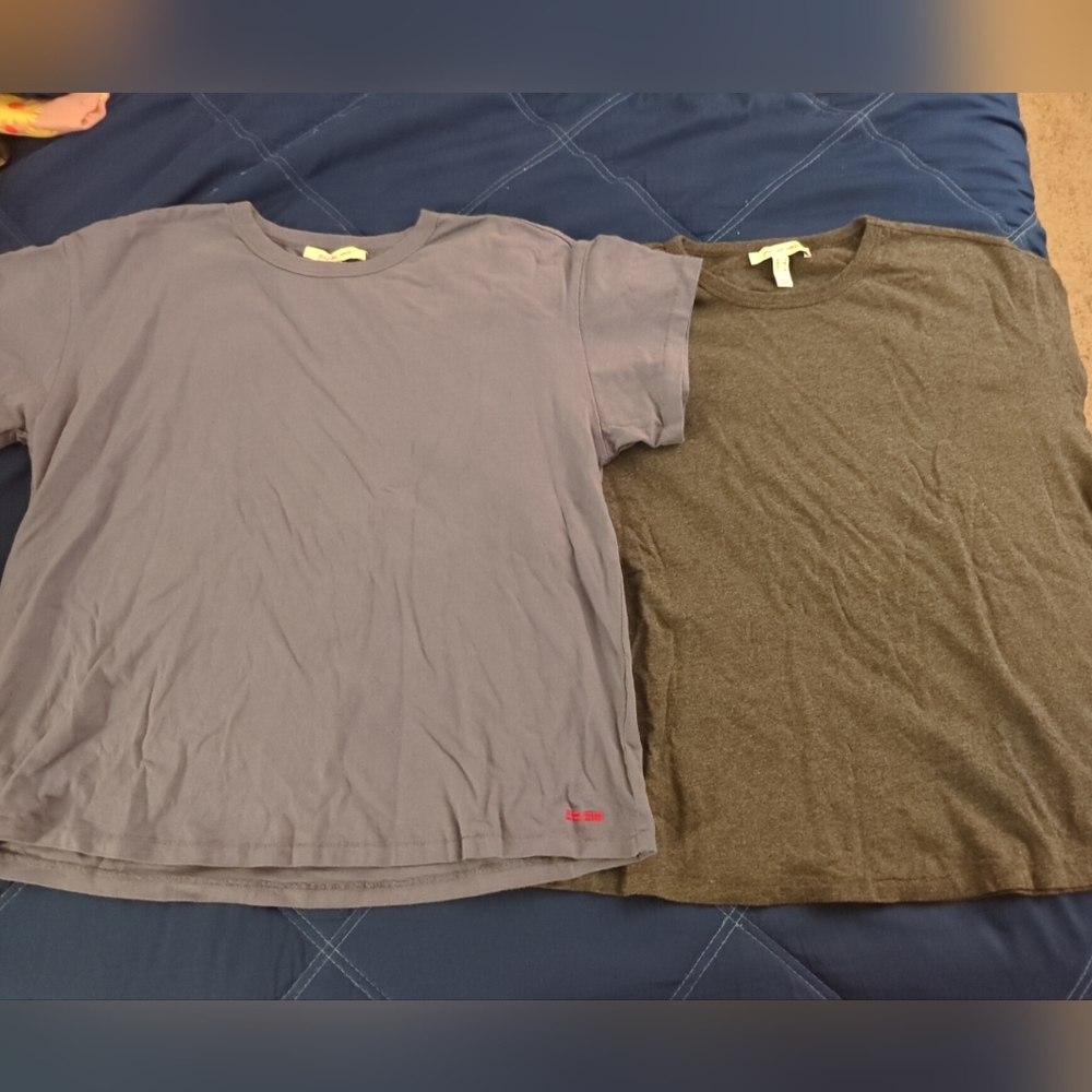 Peace Love World The Greatest Tee 2-pack Gray/Blue S A505955